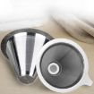 Reusable 304 Stainless Steel Mesh Coffee Filter for 1-2 Cups - 4