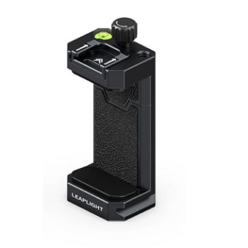 Leaplight Dual Cold Shoe All-Metal Phone Mount with Screw Ports - 1
