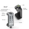 Leaplight Dual Cold Shoe All-Metal Phone Mount with Screw Ports - 4