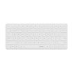 Rapoo E9050L Tri-mode Bluetooth Wireless Silent Keyboard (White) - 1