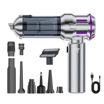 SUITU ST-6691Plus Car Cordless Brushless Vacuum Cleaner (Silver Purple) - 1
