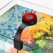 220V 5W Aquarium LED Clip Light, 12 LEDs, USB Powered, Black - 3