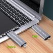 M.2 NVMe 10Gbps USB3.1 Gen2 Enclosure with USB + Type-C Ports - 3