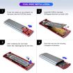 M.2 NVMe/SATA SSD Enclosure, USB-C 10Gbps, Supports 2TB with Cable - 6