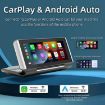 6.86" Foldable Bluetooth Car MP5 Player with MirrorLink/CarPlay/Auto - 5