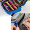 Durable 72-Slot Art Pencil Case Organizer for Artists (Black) - 6