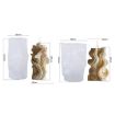 3L ZL-521 Spiral Wave Aromatherapy Candle & Diffuser Stone Mold - 3