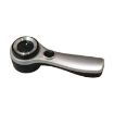 Handheld 60x Optical Glass Magnifier with LED Light (Silver Black) - 1