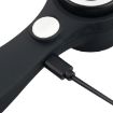 Handheld 60x Optical Glass Magnifier with LED Light (Silver Black) - 4