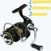 YUMOSHI LP7000M Zero-Gap Metal Spinning Reel 5.2:1 Gear Ratio - 2