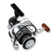 YUMOSHI OE4000 Metal Spool Fishing Reel 5.2:1 Gear, Foldable Handle - 3
