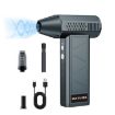 SUITU ST-8113 Gray Outdoor Turbine Fan Blower+Vacuum Hair Dryer - 1