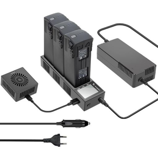 DJI Mavic 3 YX Battery Charger Hub 3-in-1 Smart EU Plug - 1