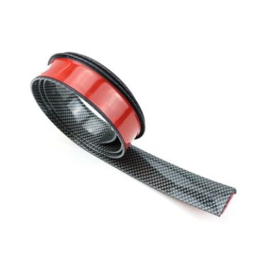 Carbon Fiber Car Wheel Arch Trim Guard, 3.5cm Wide, 1.5m Long - 1
