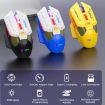MKESPN Gaming Mouse Dual Mode 10000 DPI RGB Light Programmable - 3