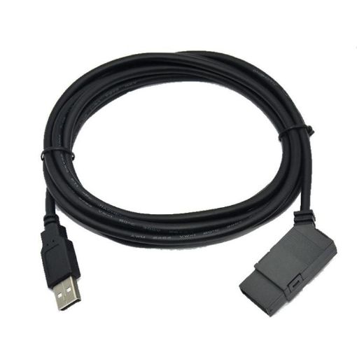 AMSAMOTION Siemens LOGO PLC Programming Cable, USB, Driver-Free - 1