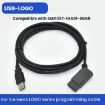 AMSAMOTION Siemens LOGO PLC Programming Cable, USB, Driver-Free - 2