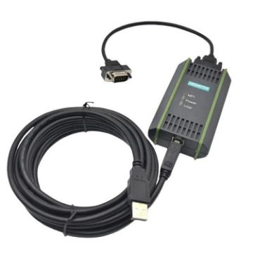 AMSAMOTION USB-MPI Cable Converter for Siemens S7-200/300/400 PLCs - 1