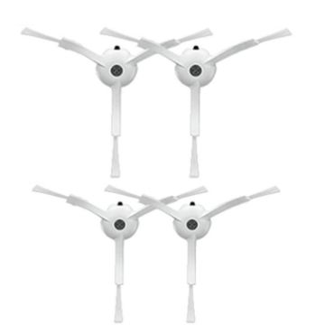 Replacement Side Brush for Xiaomi Roborock S50/T4/T6/T7 - 2 Pairs White - 1