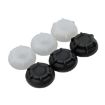 Silicone Joystick & Key Cap Set for Nintendo Switch 2 (Black+White) - 1