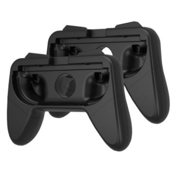 Nintendo Switch 2 Handle Brackets: Left + Right Simple (Black) - 1