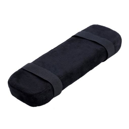 Black Office Chair Armrest Cushion Pillow Pad Elbow Rest - 1