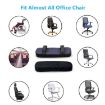 Black Office Chair Armrest Cushion Pillow Pad Elbow Rest - 6