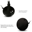 Black USB Condenser Microphone with Cable for PC and Laptop - 5