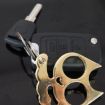 Kitty Metal Self-defense Keychain & Window Breaker, 5 PCS, Black - 2