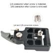 BEXIN Grey Tripod Head Quick Release Plate for Manfrotto 200PL-14 - 6