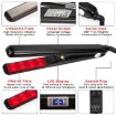 RUCHA EU Plug Ultrasonic Infrared Hair Care Iron Straightener Black - 3