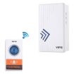 VOYE V022A Wireless Doorbell with 38 Polyphony Sounds (White) - 1