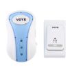 VOYE V008B Wireless Doorbell, 38 Sounds, Remote Control, US Plug, White - 2