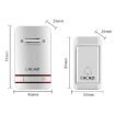 CACAZI V027G Wireless Home Kinetic Doorbell, EU Plug - 2