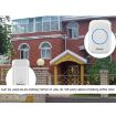 CACAZI A10G Self-Powered Wireless Cordless Bell - EU Plug (White) - 6