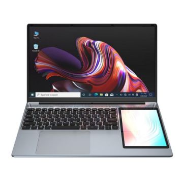 UNIWA ULAP Q15ZR Laptop, 8GB+512GB, Dual Display, Windows 11, Intel N100 - 1