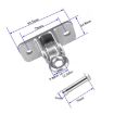 304 Stainless Steel Swing Fixed Holder, Expansion Bolt Version - 5