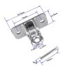 304 Stainless Steel Sandbag Buckle Ring Swing Holder with Bolts - 5