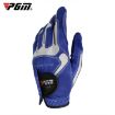 PGM Blue Left Hand Anti-Slip Golf Gloves for Men, Size 24 - 1
