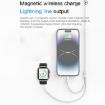 TOTUDESIGN CACW-073 USB-C Watch Magnetic Charger - White - 4