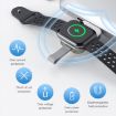 TOTUDESIGN USB-A Wireless Magnetic Charger for Apple Watch (White) - 6