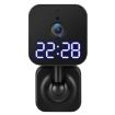 DP27 1080P WiFi Camera Clock, Two-way Voice, Mobile Monitor, US Plug - 2