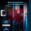 DP27 1080P WiFi Camera Clock, Two-way Voice, Mobile Monitor, US Plug - 4