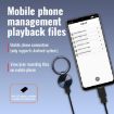 JNN S30 16GB Black Round HD Noise Canceling Recorder - 4