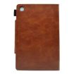 Samsung Galaxy Tab A7 10.4 Suede Magnetic Leather Case (Brown) - 3