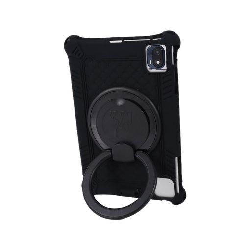 TCL 10 Tab Max 4G Silicone Protective Case - Black - 1