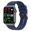 T50 1.85" Blue IP67 Waterproof Smart Watch with Health Monitoring - 1