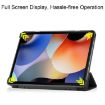 Blackview Oscal Pad 10 Black Leather 3-Fold Holder Case - 4