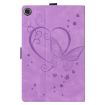 Samsung Galaxy Tab A8 10.5 Butterfly Leather Case - Purple - 3