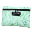 FIREDOG CL93 Tobacco Deodorant Bag with Combo Lock (Marble Green) - 1